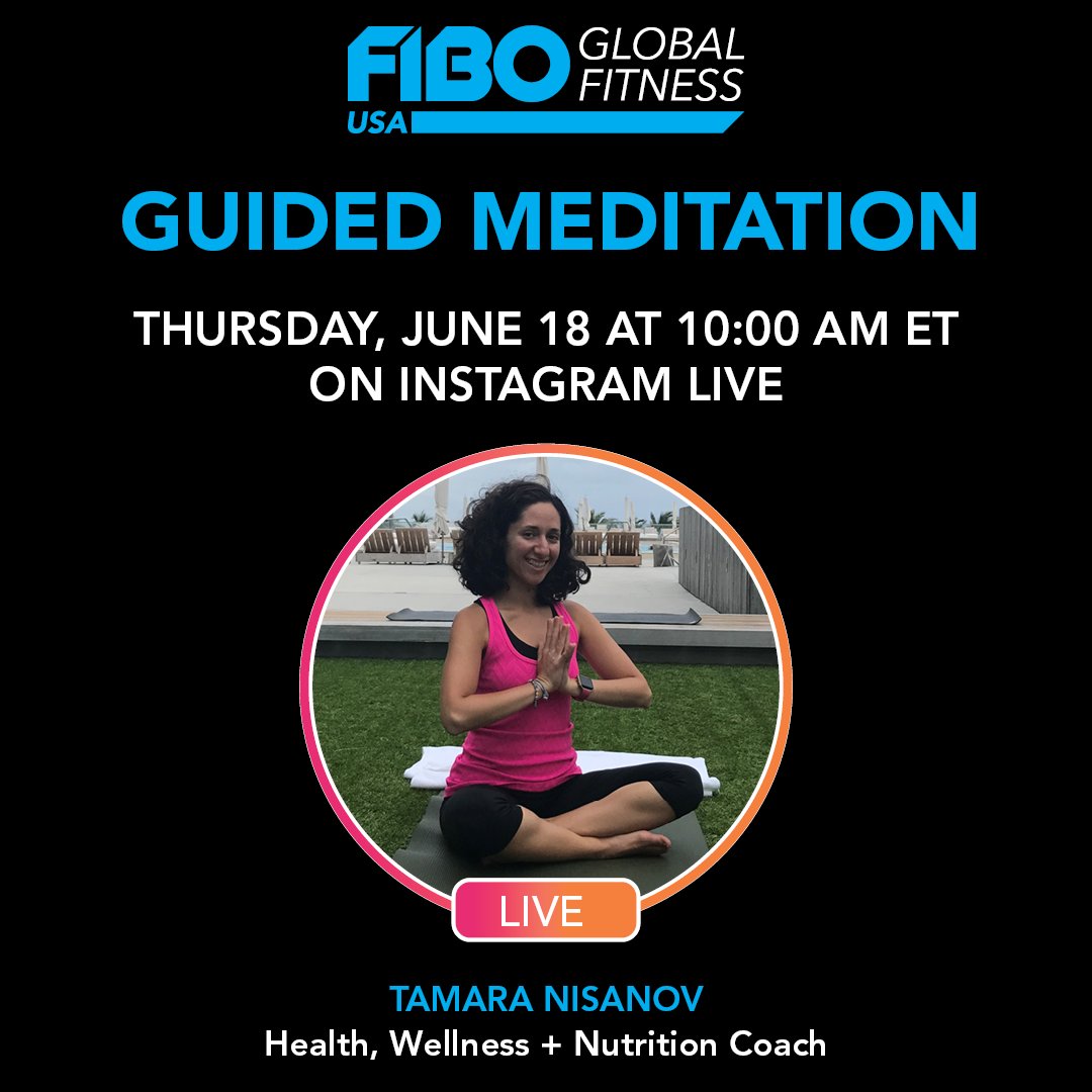 We all could benefit from taking some time to breathe and relax 😌 Join us on Instagram LIVE on Thursday at 10 AM ET for a guided meditation with Health, Wellness + Nutrition Coach Tamara Nisanov