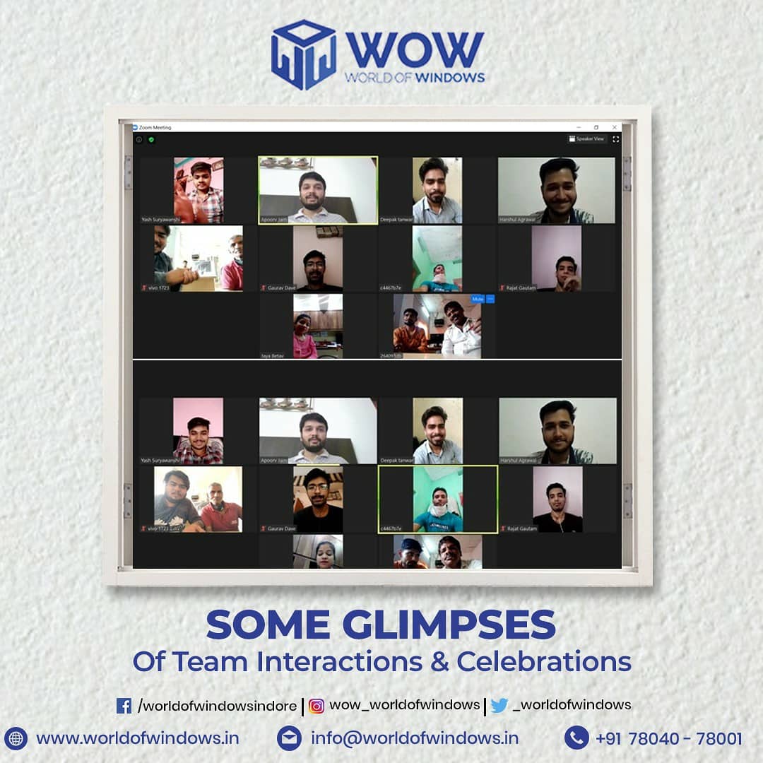 _WorldofWindows's tweet photo. Team WOW reuniting and applauding Jaya for her superb work and dedication. #WOWisBack #windowsofindia #upvcwindows #windowsandoors https://t.co/wmAOoeBkNK