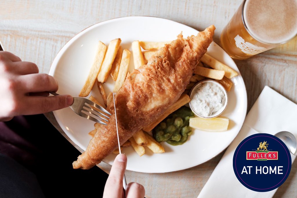 BIG NEWS: The Duke of Kent will be open from 5pm TOMORROW!
We’ll be offering Click &amp; Collect with pub classics and drinks. Just head to our website to place your order - and yes, Frontier-battered fish and chips is on the menu!
#FullersAtHome #OutAndAbout dukeofkent.co.uk/food?utm_sourc…