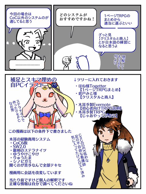 A List Of Tweets Where りっしんべん Was Sent As Trpg 1 Whotwi Graphical Twitter Analysis