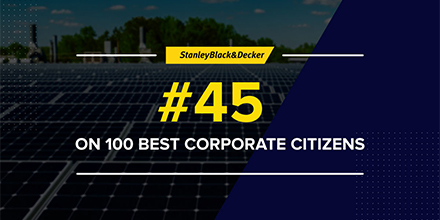 StanleyBlkDeckr's tweet photo. Creating a better world is no small task, but each day we're working to be a force for good. Thank you to @3BLMedia for recognizing these efforts as we join the list of 100 Best Corporate Citizens. Learn more > https://t.co/aU8NaEZbyI #ForThoseWhoMakeTheWorld #ForceForGood https://t.co/87npHL83Fq
