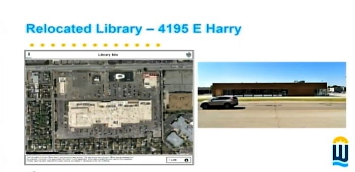 JulieMM's tweet photo. .@CityofWichita Council has approved a lease to relocate the Linwood @wichitalibrary branch to 4195 E. Harry, at what used to be known as the Wichita Mall, near Harry and Oliver. #ICTCouncil 

City Council meeting this morning on #YouTube: 
https://t.co/X32K1MkK1e https://t.co/cxYpVWnmR8