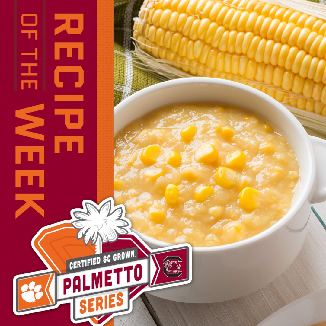 Looking for a new side dish to try? Check out the #CertifiedSC Recipe of the Week for Creamed Corn. A favorite side dish, you can break this recipe out next time you're grilling for your family. bit.ly/2XXEzUt