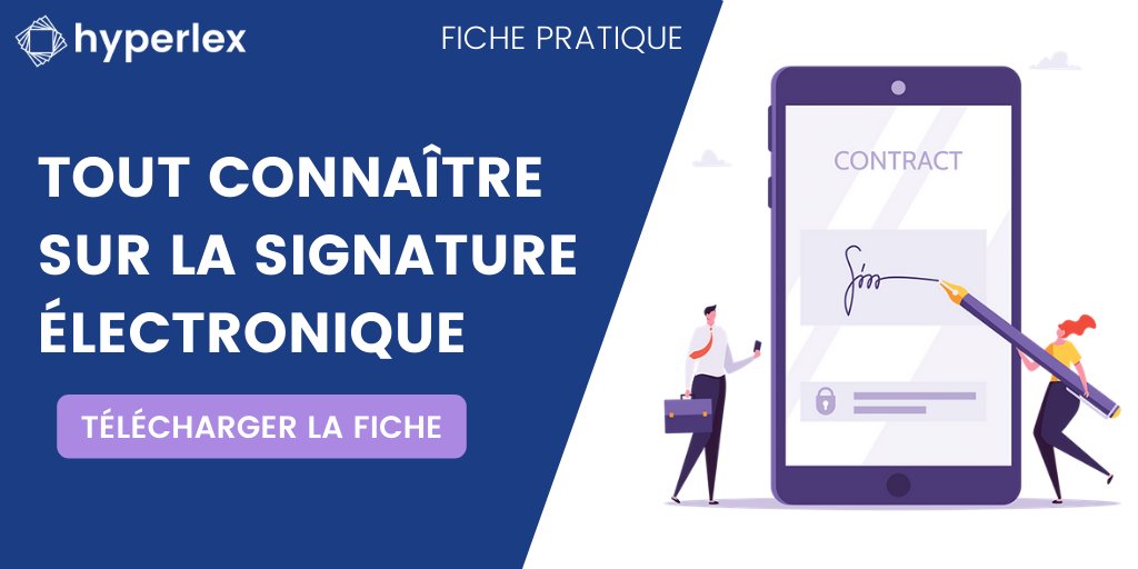 Hyperlex_'s tweet photo. [#HYPERBLOG] 🤔 La signature électronique est-elle légale ? Quels sont les niveaux de signature et à quoi correspondent-ils ?

💡 Vous vous êtes toujours posé ces questions ? N’attendez plus, téléchargez notre fiche pratique !

https://t.co/oBbWKkNbqR 
#Legaltech #Esignature https://t.co/3o0k98oJ9H