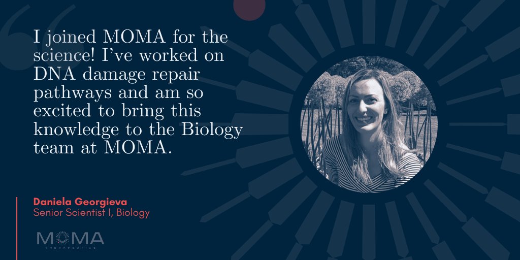 moma_tx's tweet photo. We are so thrilled to also be welcoming Daniela Georgieva to the Biology team at MOMA! https://t.co/ZgucardXl8  #IndependentlyExcellent #CollectivelyUnstoppable https://t.co/ZnRZykdiK0