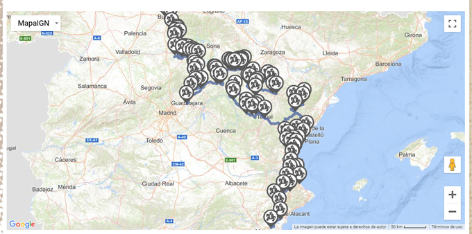 Hay tanto en el #CaminodelCid que no sabemos ni por donde empezar. Nuestro #VisorCartográfico os ayudará a organizar vuestra ruta: caminodelcid.org/camino-cid/vis…