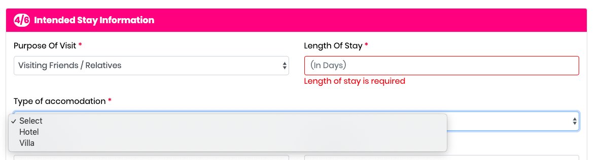 iamjasonpanton's tweet photo. @VisitJamaicaNow One of the sections doesn't allow us to list a home address. Only Hotel or Villa. @VisitJamaicaNow We need the form updated to reflect a home address. Please assist! https://t.co/98ByavN0BK