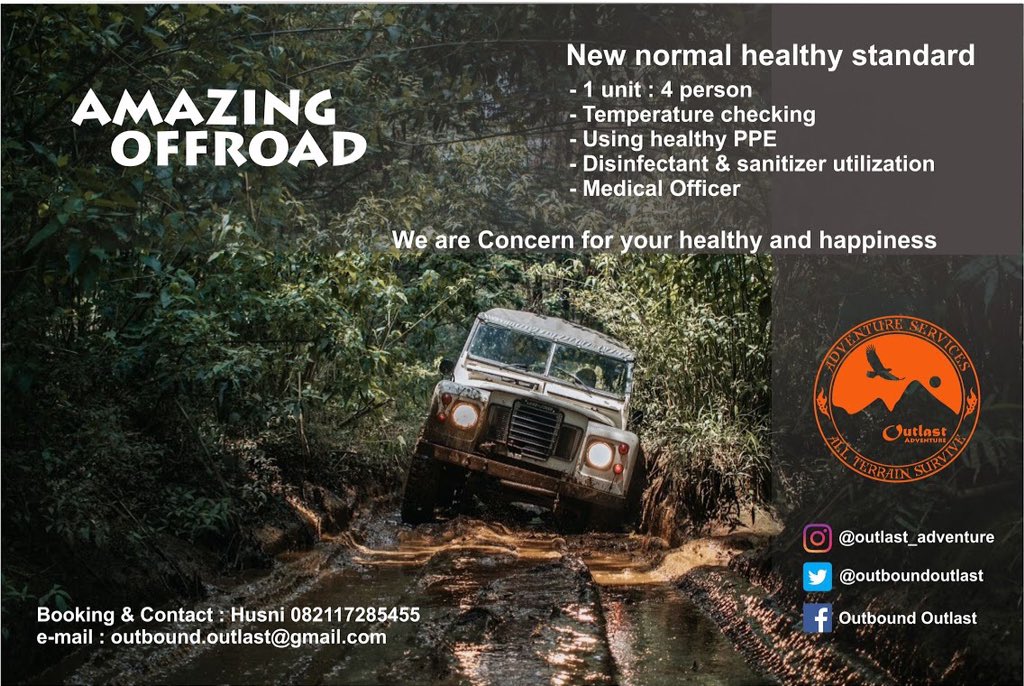outlast_adv's tweet photo. Menikmati kesegaran udara pegunungan, hijaunya hutan dan perkebunan teh...   mari berkegiatan bersama kami. #funoffroad #outboundoutlast #wisatabandung https://t.co/72LKuRhG3a