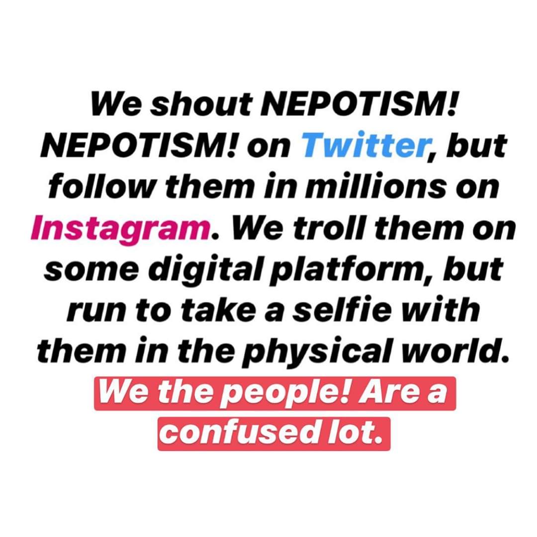 siddharthsayz's tweet photo. #JusticeForSushantSinghRajput #BoycottKaranJohar #boycotsalmankhan #boycotsonamkapor #boycotaliabhatt #BoycottFakeStars https://t.co/OAZ4hrtGAu