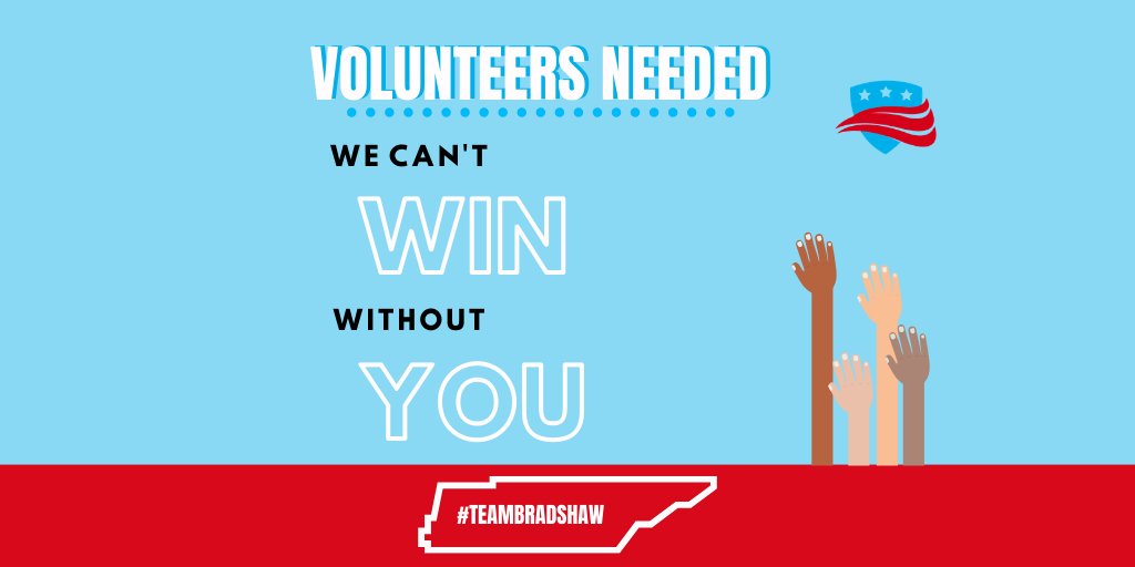 BradshawforTN's tweet photo. It's true. We've come this far because of you, and we will win this race because of you, too.
#Bradshaw2020 is making history! Join #TeamBradshaw today: https://t.co/PuqfdcezPQ
#TNsen #MBforUS #BlackWomenLead https://t.co/6GwaYESOHk