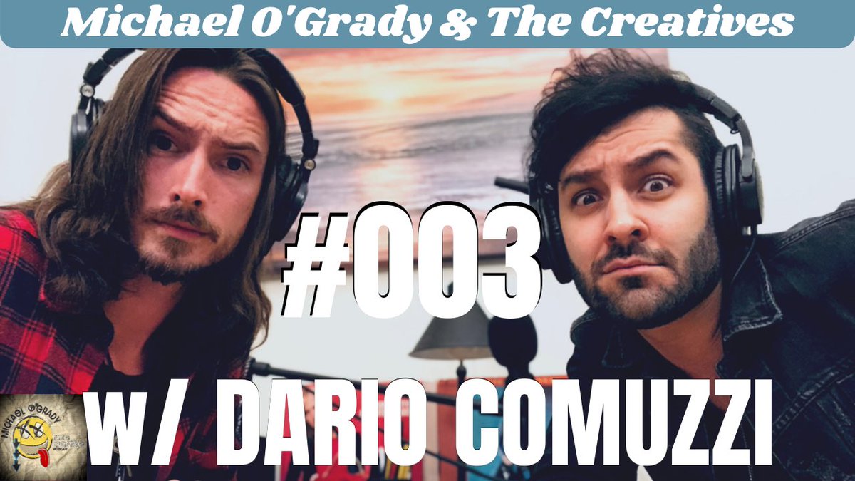 OGradyCreative's tweet photo. Episode #003 is available on YouTube check it out! Comment below! Subscribe all that fun stuff #podcast #creative #losangeles #music #rocknroll #italian #musiccomposer https://t.co/XViOoWzGHo