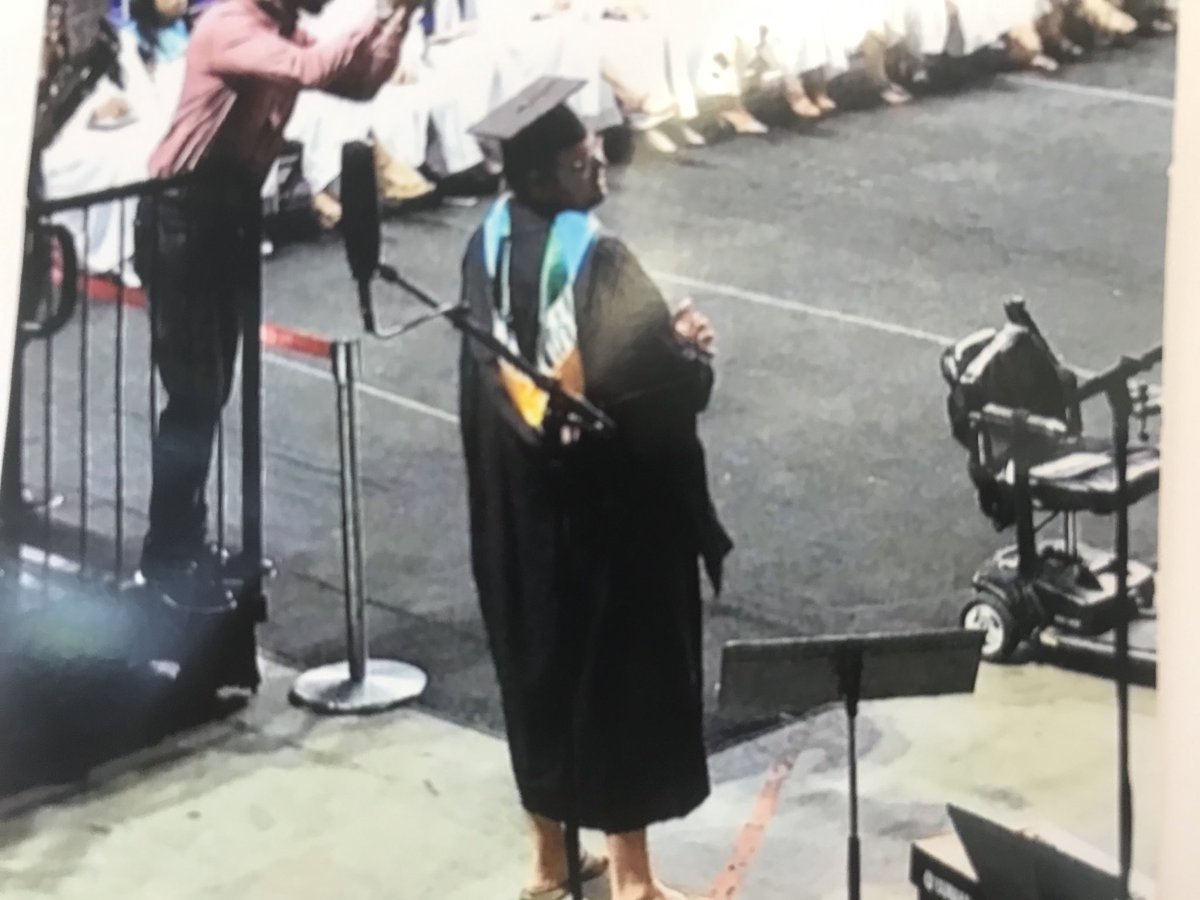 CHW_Baseball's tweet photo. On ordinary graduation days, I’m merely qualified to tell students when to stand and sit.

Today, I get to deliver diplomas!!!  Get ready, Seniors...

Congrats to the Class of 2020!
#TheWestWay https://t.co/Zo38TsU2U2