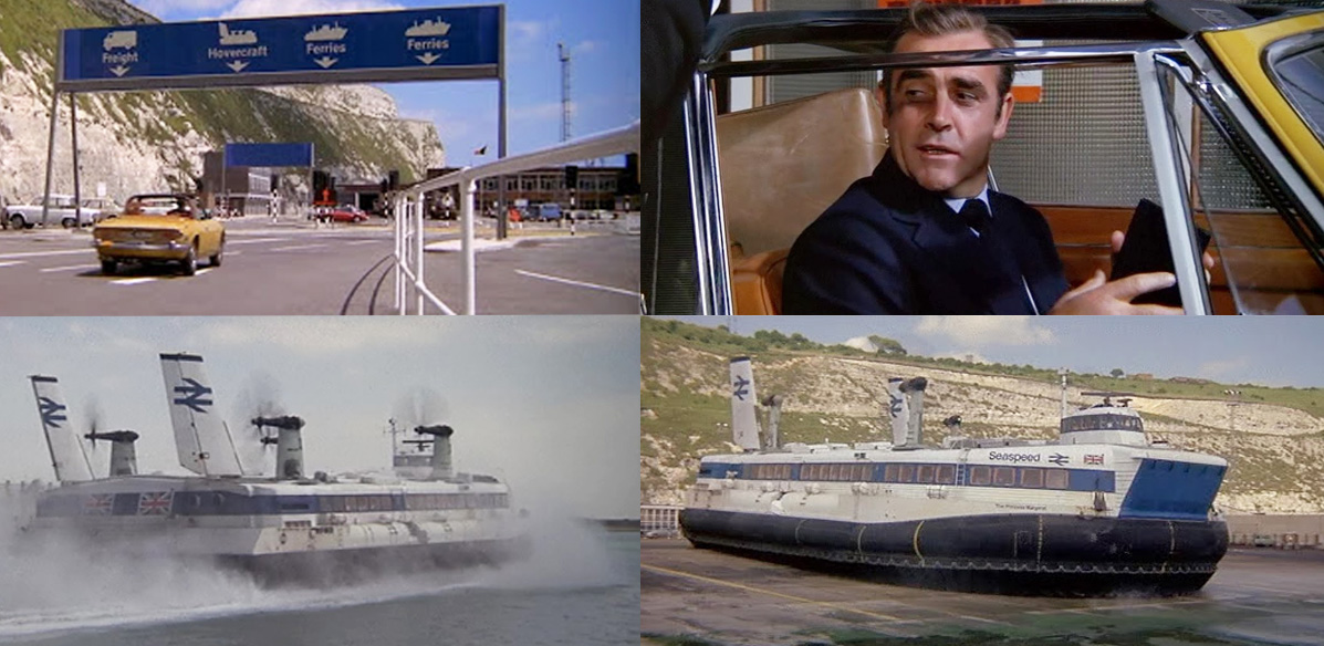 Remember hovercrafts? They were the future in the 60s. Even James Bond went on one in Diamonds are Forever (although he left from Dover not Pegwell Bay).