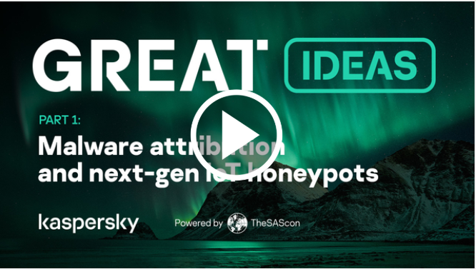 dimitribest's tweet photo. Mañana, 17 de junio vamos a hablar de algunos proyectos que hacemos en el #GReAT de Kaspersky! 
"GReAT Ideas. Powered by SAS: #malware #attribution and next-gen #IoT #honeypots" 
https://t.co/ACjKtFsP2m

17 de junio, 10 am de Miami https://t.co/hQglBZI2Kh