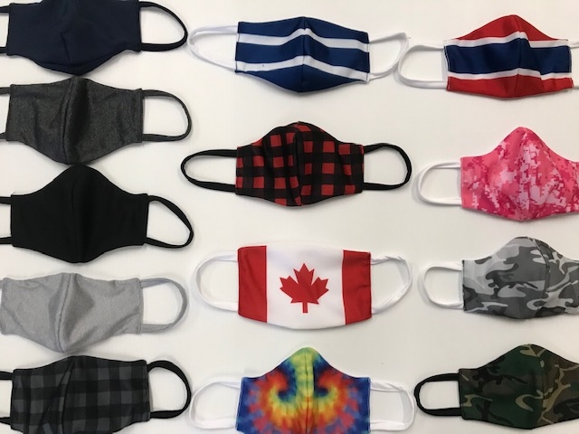 UniformPros's tweet photo. Non Medical 2 ply masks in stock.. NOW 3 SIZES! Small(Youth), &amp; Adult Large &amp; Adult XL.  Comfortable, lightweight, washable,  reusable and available in several colours and patterns. https://t.co/0Tlazxo40n