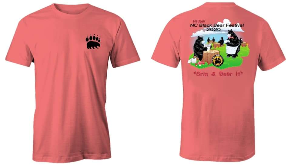 NCBearFest's tweet photo. Here’s your chance to pre-order your “Grin &amp; Bear It” 2020 Virtual NC Bear Festival T-Shirts!  We’ll be ordering these in the next week.

This is the only way to ensure the availability of the color of your choice in your size.

Just follow this link: 
https://t.co/3i2vKaK5PA https://t.co/5ieAMrPXdo