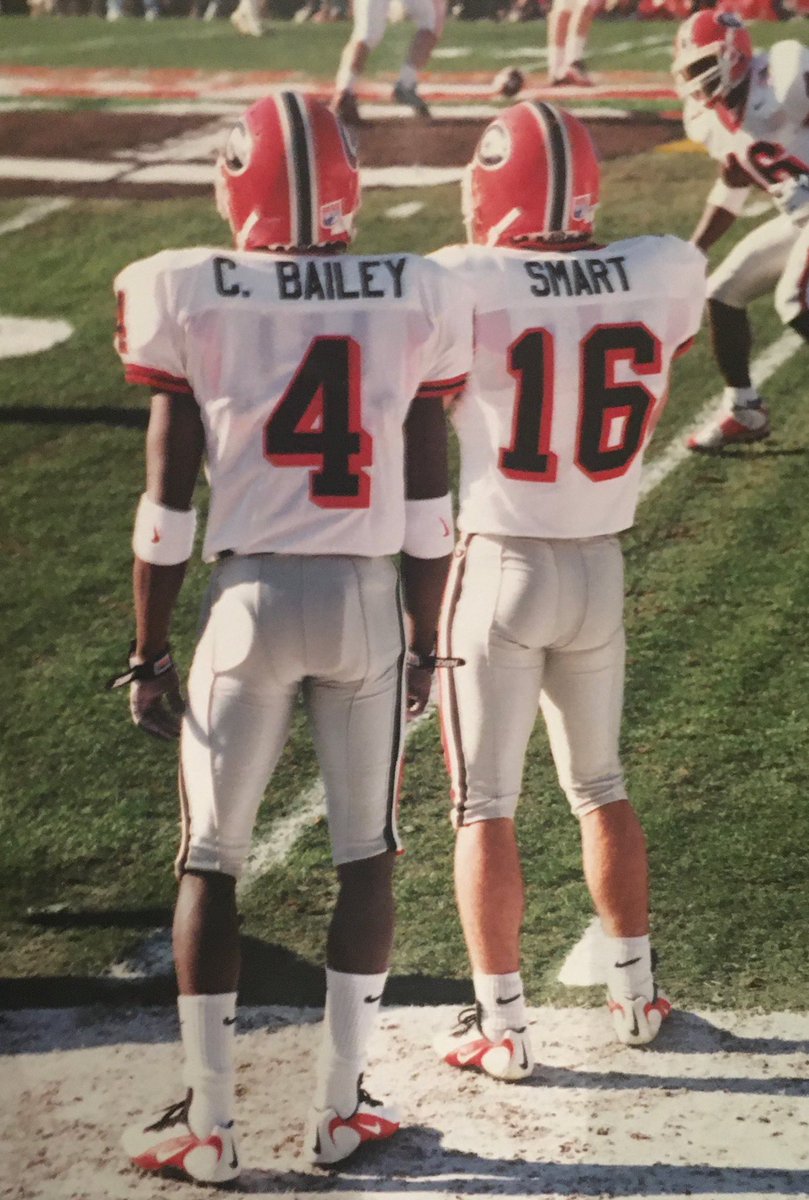 Coach Kirby Smart on X: "Y'all know who I'd be voting for!! Congrats to my  teammate & long-time friend, Champ Bailey, on the nomination to the CFB  Hall of Fame. You deserve