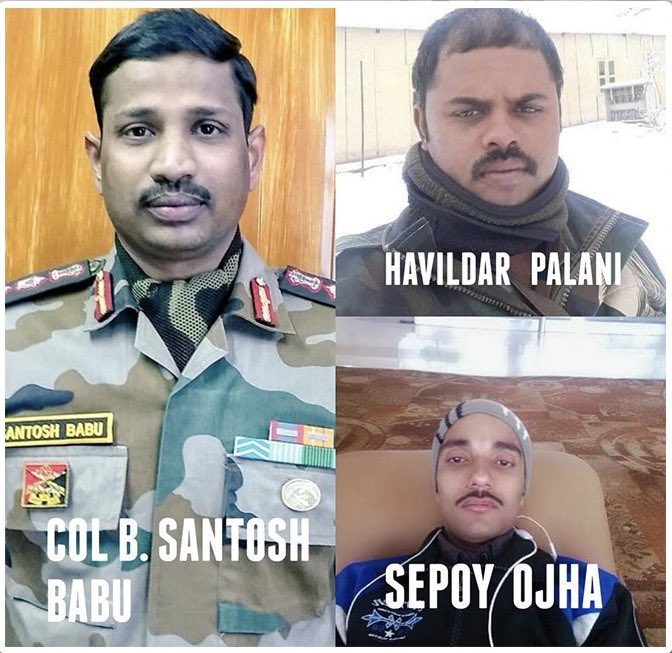 Deeply saddened by the death of our bravehearts in #GalwanValley. We will forever be indebted to them for their invaluable service to the nation.
My heartfelt condolences to their families 🙏🏻