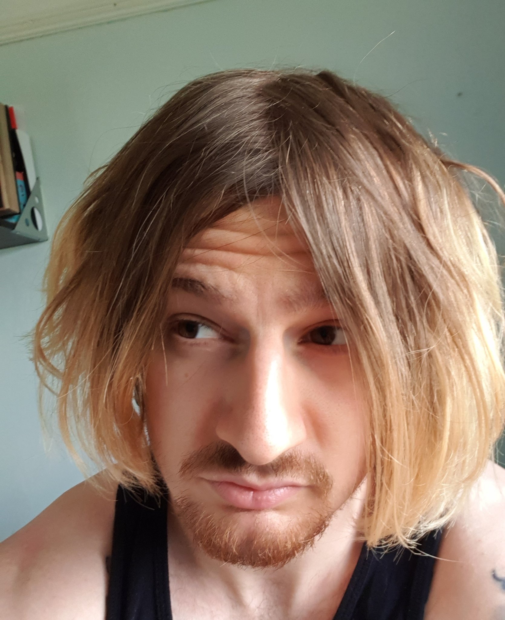 8-BitRyan on X: “Hair update: Starting to get ridiculous. I feel 