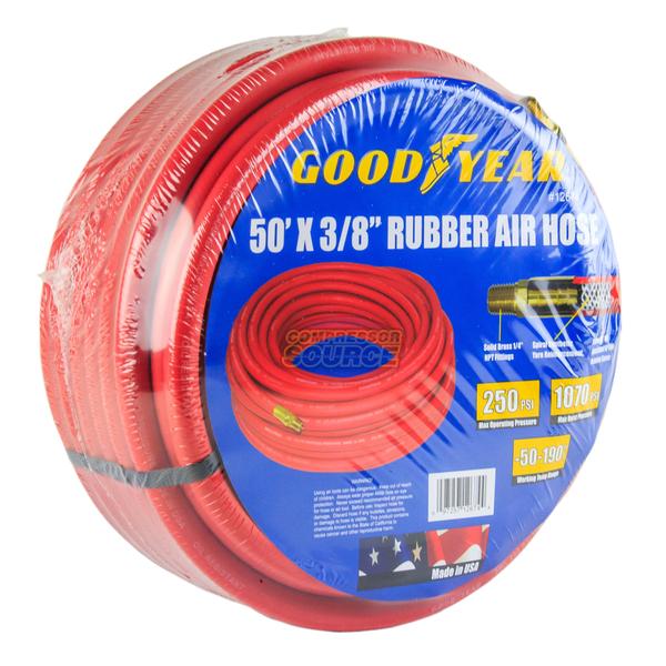 CompressrSource's tweet image. Goodyear 50&apos; x 3/8&quot; Rubber Air Hose 250 PSI Air Compressor Hose USA Made 12674 #compressorparts #compressoraccessories #compressedair #aircompressor #aircompressorsource #aircompressorservice #industrialtools #aircompressorhose 
compressor-source.com/collections/ai…