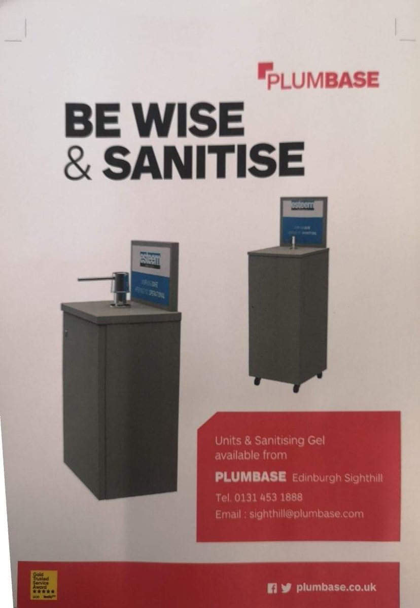 PSighthill's tweet photo. We now have in Stock Sanitiser units. Floor standing and counter top plus 5ltr bottles of sanitiser. Ideal for shops and offices. Also have masks etc available. #Edinburgh #ppe #sanitiser #covid #facemasks https://t.co/za1UMNPHgK