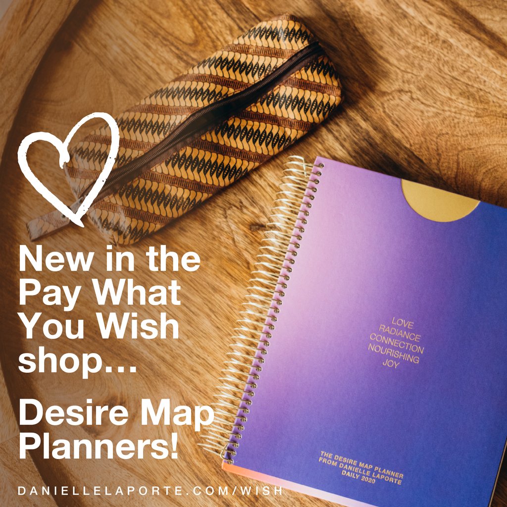 DanielleLaPorte's tweet photo. The #DesireMapPlanner is deep and beautiful and you can use it mostly as a journal if you want. AND it’s now #PayWhatYouWish! https://t.co/pmNfiNiZUw https://t.co/PiVRzOioyW