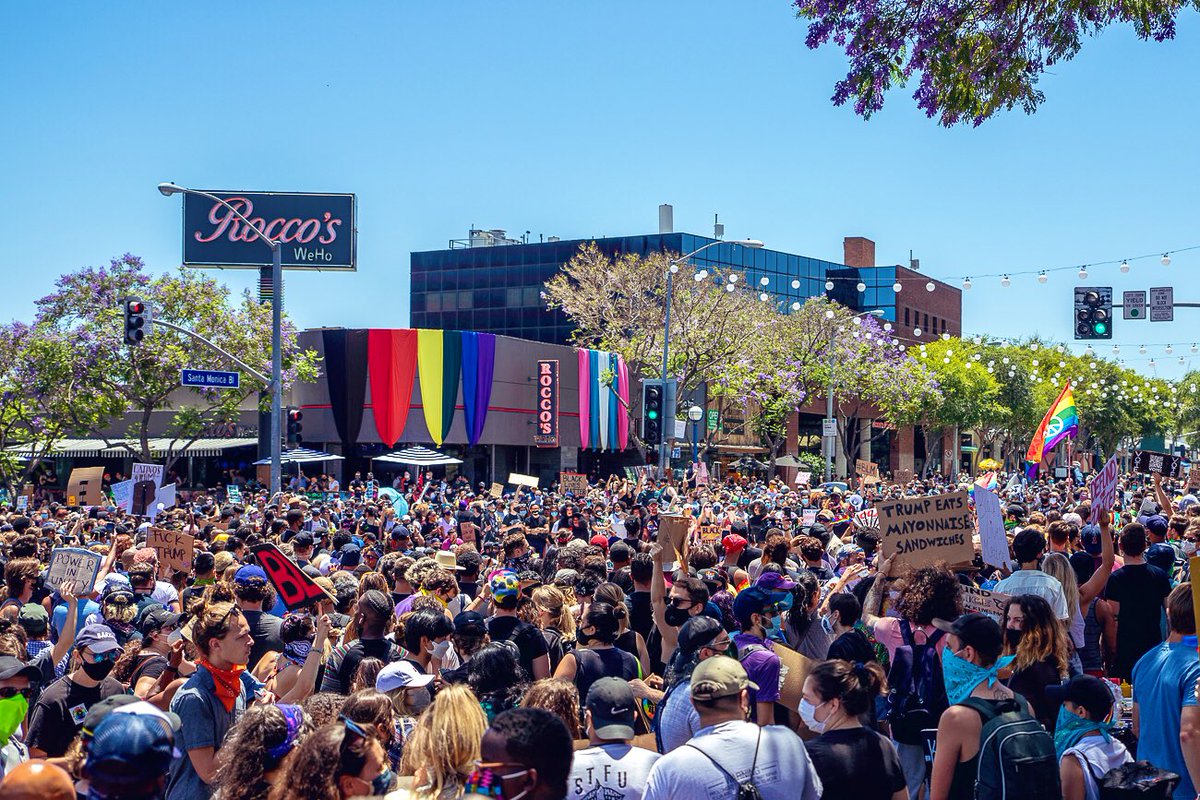 JorgeBarraganLA's tweet photo. All Black Lives Matter March
Sunday, June 14th ๐ณ๏ธโ๐โค๏ธโ๐พ
#AllBlackLivesMatter #ABLMLA #weho #blacktranslivesmatters #PrideMonth https://t.co/u1bLzO9tqG
