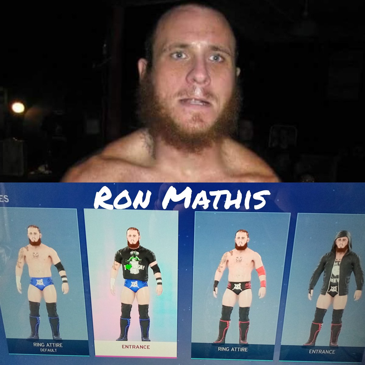 WrestlingCreat2's tweet photo. New Creation today
I Present To You
Ron Mathis
#2k20 #ps4#wwe #wrestlingcreationsuk #ronmathis
@RonMathis13 https://t.co/3PttwdiuTq