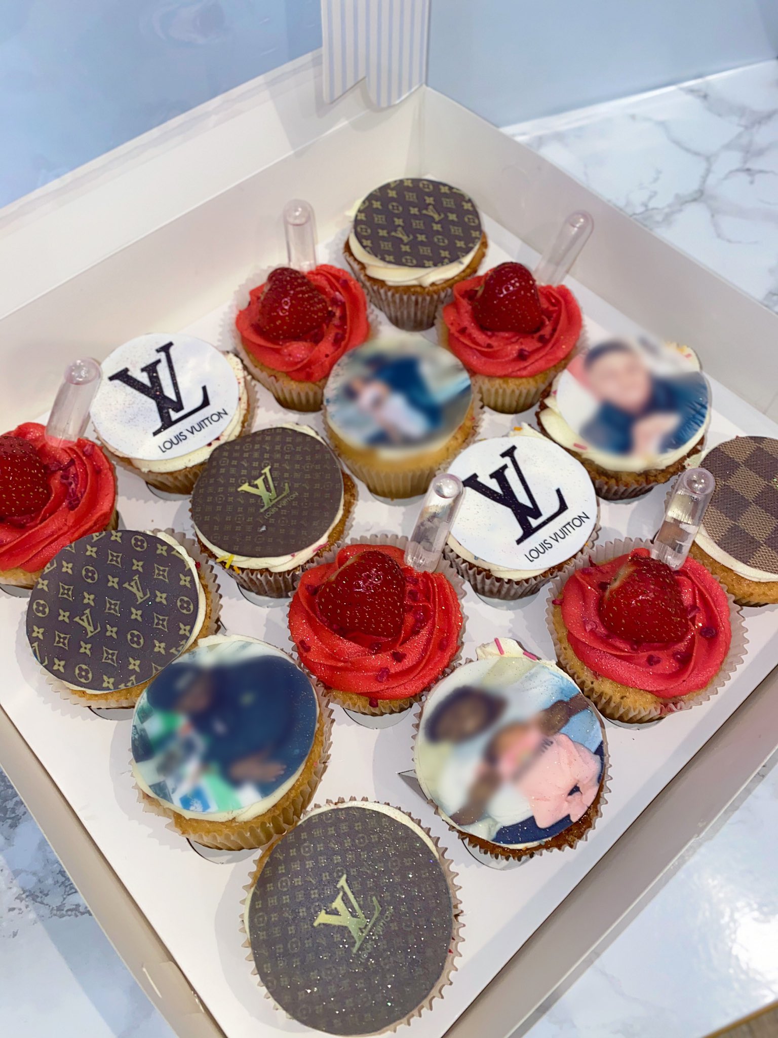 Louis Vuitton Cupcakes 