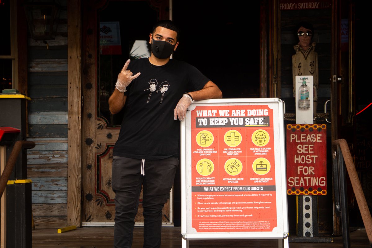 HOBOrlando's tweet image. Welcome to our House where guest safety is the headlining act. 🤘