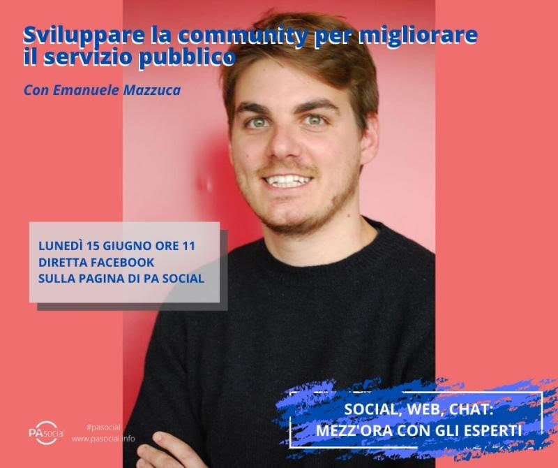YannDirheimer's tweet photo. Come sviluppare la community per migliorare il servizio pubblico?
Riascolta l'intervista con @e_mazzuca , Solutions Consultant @Hootsuite, durante il #PASocial Facebook Live del 15 giugno
https://t.co/SXHiZpD6MI https://t.co/WECNjF7W1r