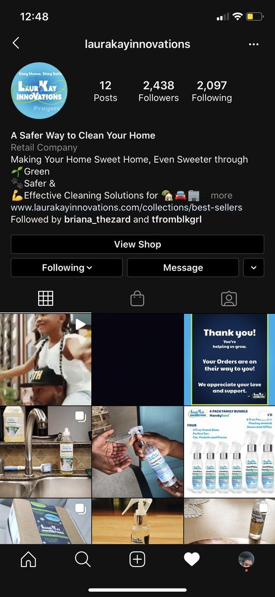 just purchased home cleaning supplies from laura kay innovations  https://www.laurakayinnovations.com/collections/best-sellers #blackowned  #buyblack  #gogreen  #household  #webuyblack
