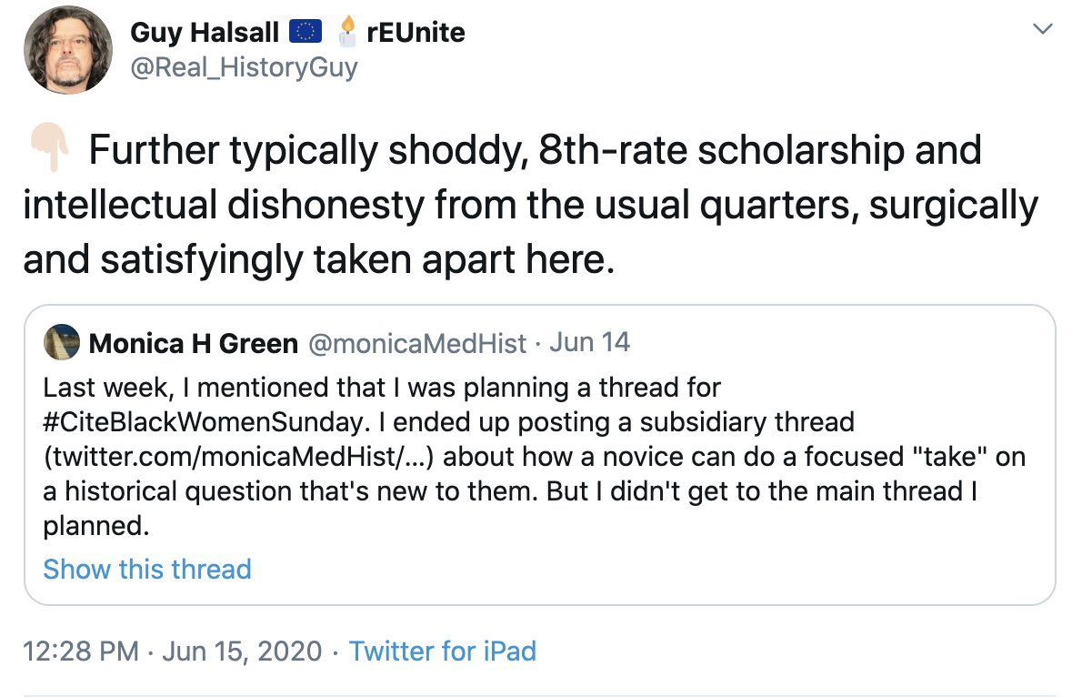 Evidence of this in action, from a man who called two ECRs (one an Indigenous man) twats for speaking against racism in the field on top of numerous other actions such as questioning the race of Dr MRO and accusing her of digital blackface