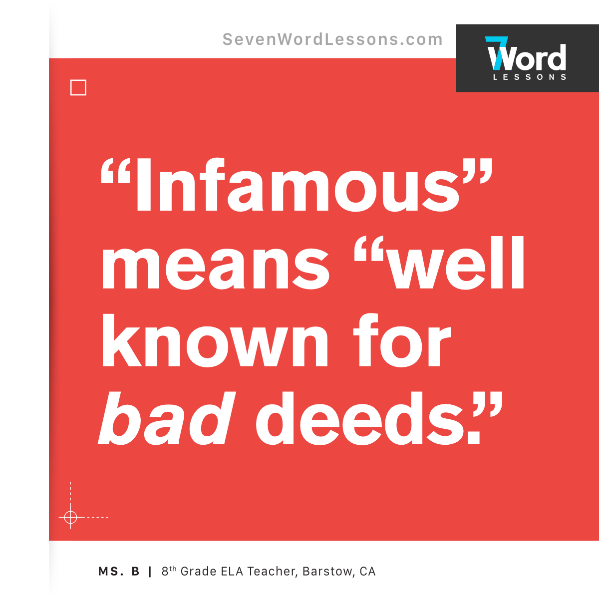 Seven-Word Lessons tweet media