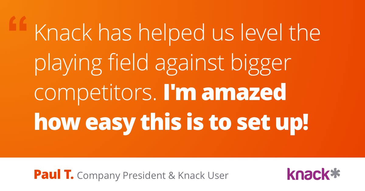 Knack tweet media