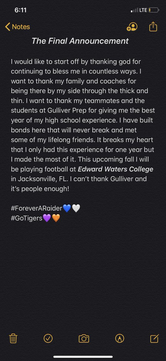 DUUUUUVAAAALL! 904 I’m coming baby💜🧡🐅 @EWCAthletics @DarrylBartley <a href="/GregRuffin3/">Lane Dragon 7</a>
