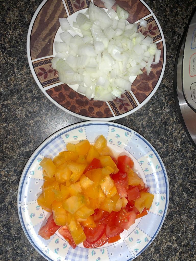 UNCFSU_StaffSen's tweet photo. For #BroncoTastyTuesday, here is our past-President Velappan’s favorite recipe: Gluten-free Vegetable Pasta! Here is the recipe and some photos taken along the way; the recipe video will be in the next tweet. #employeebroncoprideweek #faystate @uncfsu @velappanv https://t.co/yyEVZDQIvP