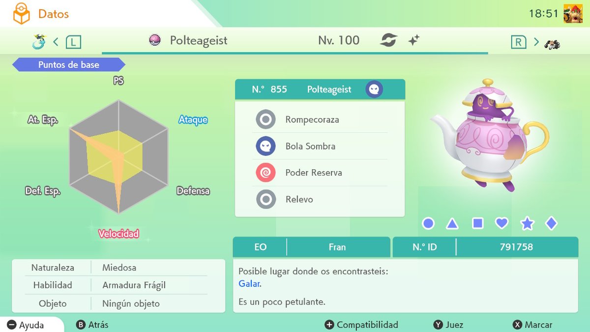TTrainer05's tweet image. ⚔️SORTEO TRIPLE SHINY🛡️

⚠️INFO⚠️
🔹Para participar RT 🔁 y Follow
🔹Cada 30 RT añado un ganador mas
🔹Todos son 6 IVs
🔹Polteageist es forma genuina

⏳Hasta el día 25 participar⌛️