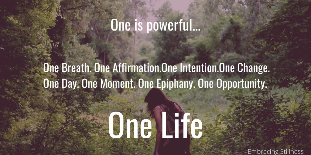#one #selfcare #healing #embracingstillness #onelife #selflove