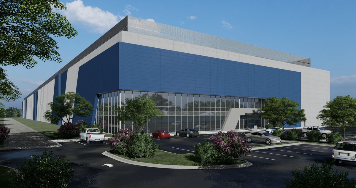 aligneddc's tweet photo. #Datacenter Spotlight: Aligned #Ashburn Building II (construction underway)
- 513,000 sq. ft., 120 MW
- #ExpandonDemand capability
- Up to 50kW per rack
– Draws critical power from multiple diverse 230kV substations

Check out Aligned’s #hyperscale campus: https://t.co/wY55UXwOFn https://t.co/3gcC0lY9RN