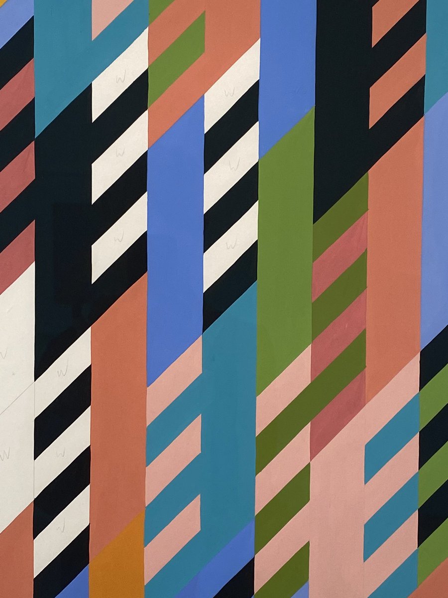 nicolapottscom's tweet photo. Leaving lockdown with Bridget Riley at @davidzwirner https://t.co/5j1hKnxEMr