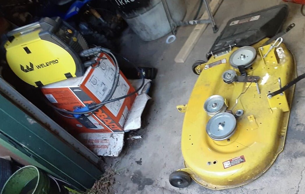 WeldproWelding's tweet photo. Shoutout to Branden Patterson who recently used his Weldpro MIG 200 to repair his mower deck! Well done Branden!

Send us your photos to be featured!

#welding #migwelding #mowerrepair #weldpro #mig200 https://t.co/ZPKMJwcGtd