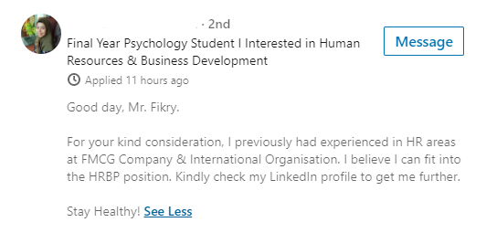 Saya tutup trit ini, mohon maaf kalau ada salah kata atau hati yg luka-luka, itu semua ga sengaja. Kenapa? karena ga sengaja juga lagi tren.Tips terakhir: jangan salah nama orang atau salah posisi yg di apply ya bosque.Salam Air Keras.