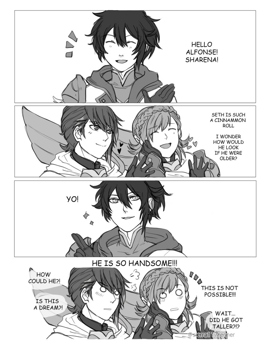 #FEH #feh
I hope you don't mind me publishing comics this kind sometimes ??✨ I enjoy drawing my kids and the FEH stuff is one of my fav and the reason why i started drawing more often. 