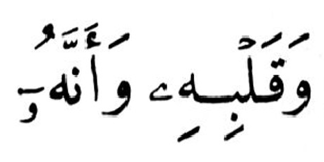 This practice might be familiar to you, because this is the strategy that many print Qurans (including the Cairo Edition, and the popular Medina Mushaf) use today, although there the yāʾ and wāw are placed after the hāʾ.