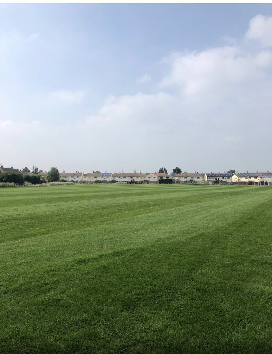From a scorched, dry and bare field to a lush green and healthy one. Great work being done down at Langdale
