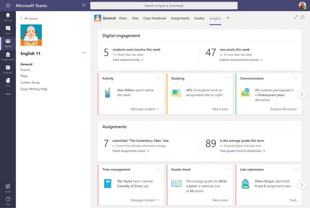 gaughranian's tweet photo. 20 Updates for #MicrosoftTeams for Education!

See 49 people at the same time!
Only Educators can start the meeting - Students must wait in the lobby!
Breakout rooms!
New classroom insights!
Education backgrounds!

Find out more here 

https://t.co/EAKpnfbYD5

 #MicrosoftEDU https://t.co/8kJKR8a4RX