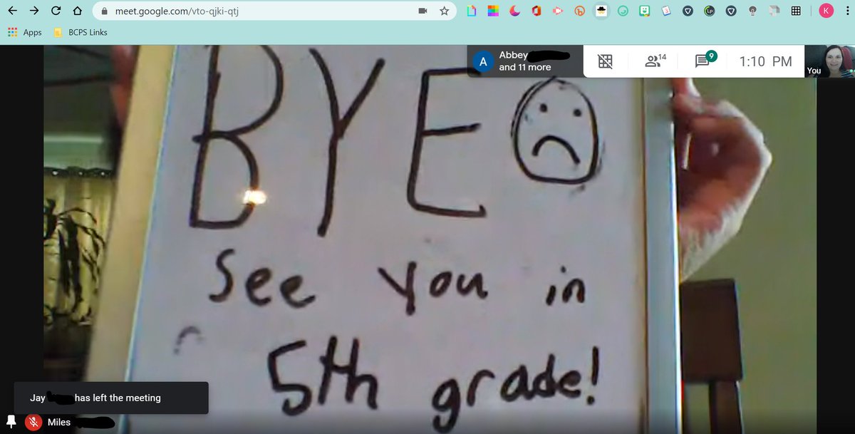 Today was my last class meeting with <a href="/MsNicosiaVFES/">Stephanie Nicosia</a>'s sweet class. I have enjoyed teaching them ELA so much this year. Each one of them holds a very special place in my heart 💜 Until next year, *FIFTH* graders! #WeAreVincentFarm