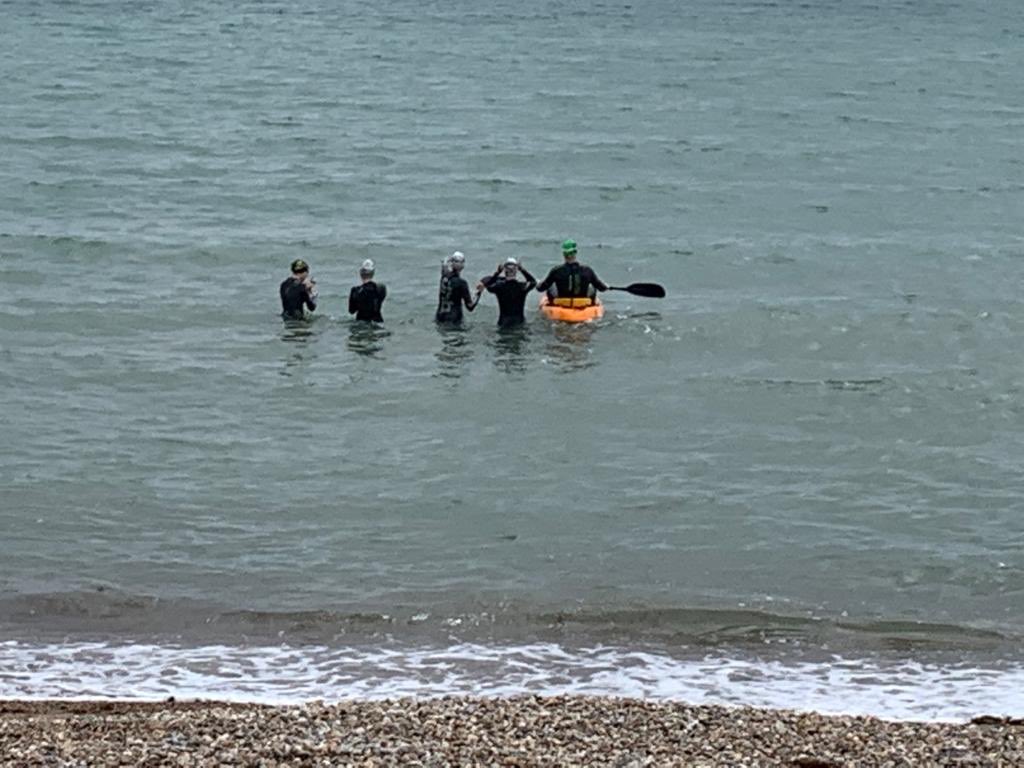 LPA training this weekend first running training session on Saturday followed by sea swimming and sea swimming on Sunday. Good to see the athletes out training in groups @PentathlonGB <a href="/WorldPentathlon/">UIPM - World Pentathlon</a> <a href="/LewestonSchool/">Leweston School</a>