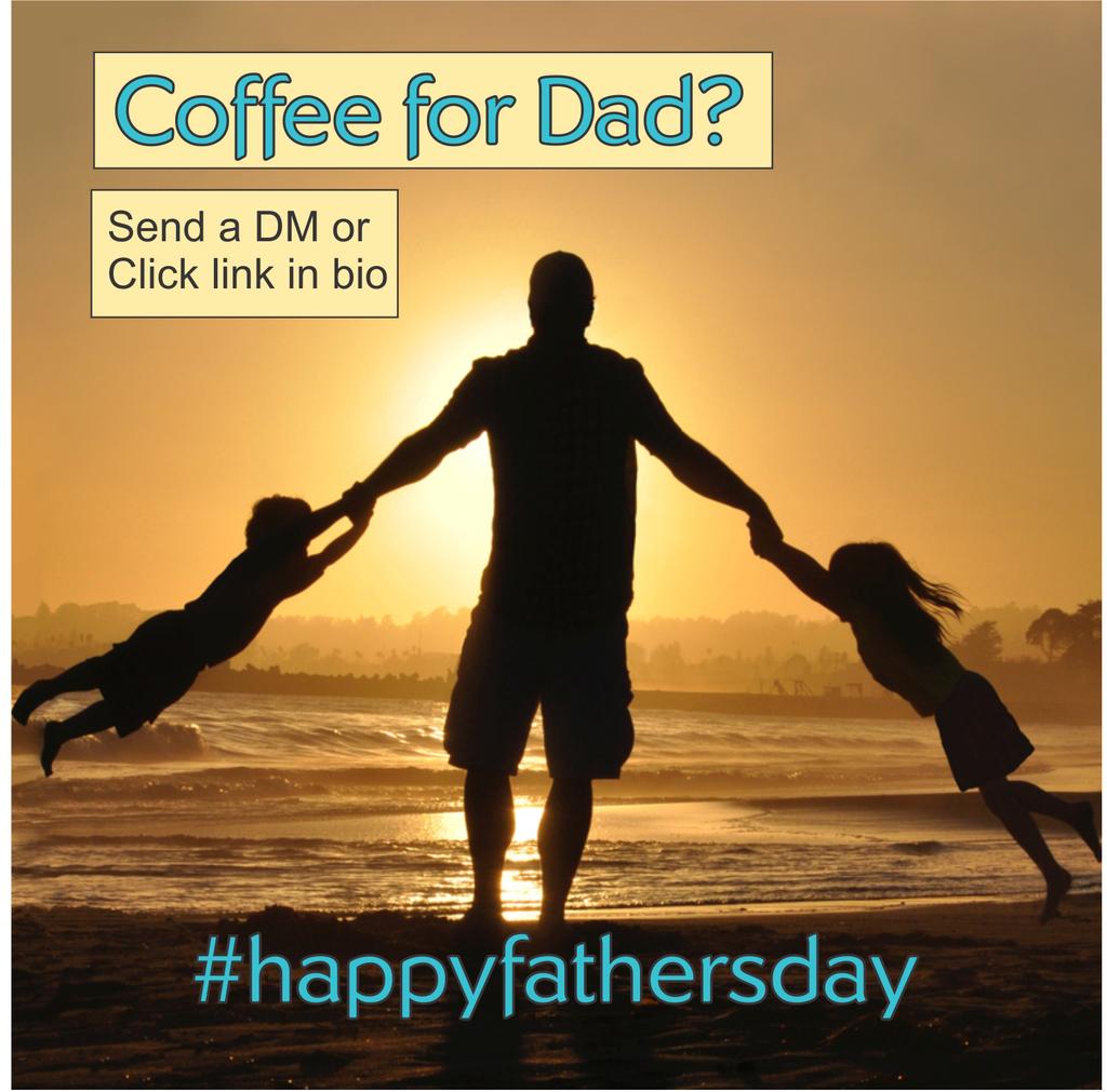 Is your Dad a coffee guy? If so, we have lots of options that just might put a smile on his face this Sunday! DM for more info. #happyfathersday ♥️